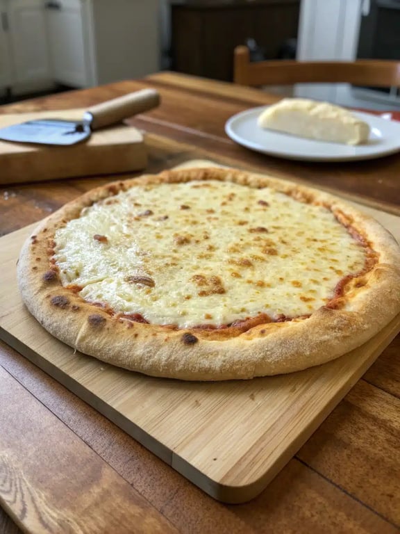 A beautifully plated slice of Joanna Gaines pizza dough with fresh herbs
