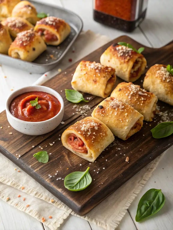 Cozy New York pizza rolls with irresistible comfort