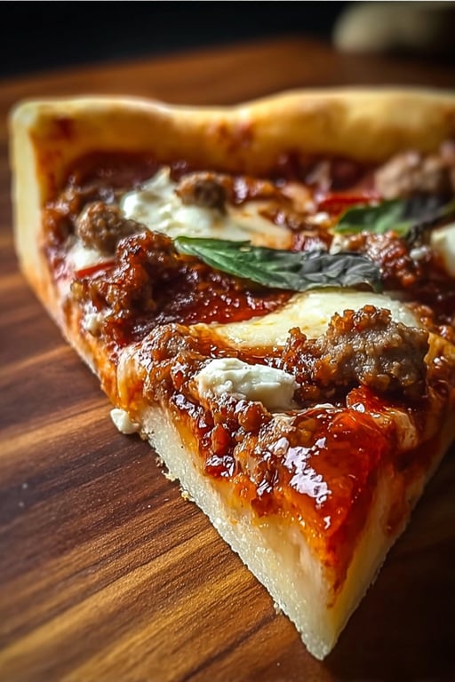 Pizza Burger Pie Recipe – Hearty and Cheesy