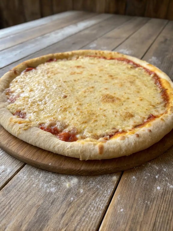 A beautifully arranged pizza platter showcasing the golden crust from our pizza dough recipe