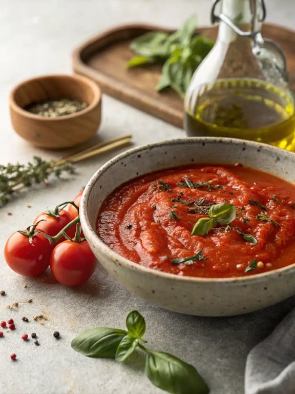 Recette de sauce à pizza pour un repas de semaine simple et nostalgique