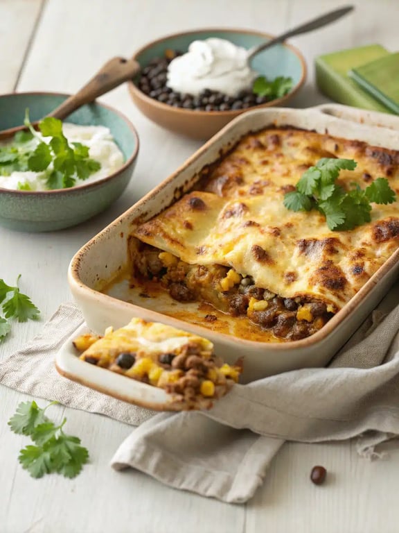Burrito Casserole Recipe for Quick Nostalgia