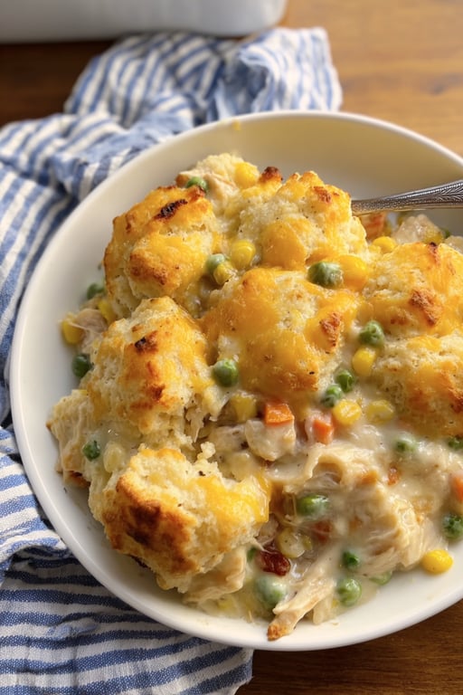 Chicken Cobbler Recipe – Cozy One Pan Dinner