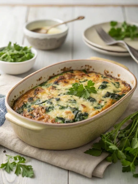 Recette de gratin d'épinards : un plaisir simple des fêtes