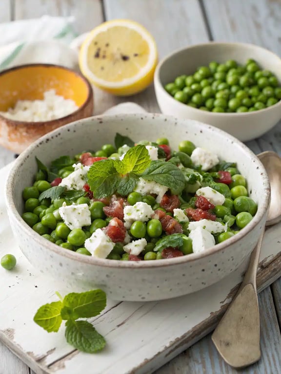 English Pea Salad Recipe for Easy Picnic Freshness