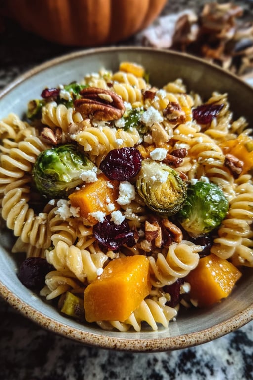Fall Harvest Pasta Salad – Cozy Autumn Side