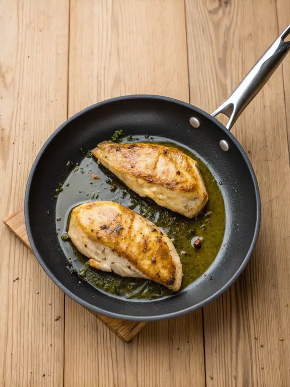 Mediterranean chicken salad — final step Final step for Mediterranean chicken salad — plated in a bowl and ready to eat