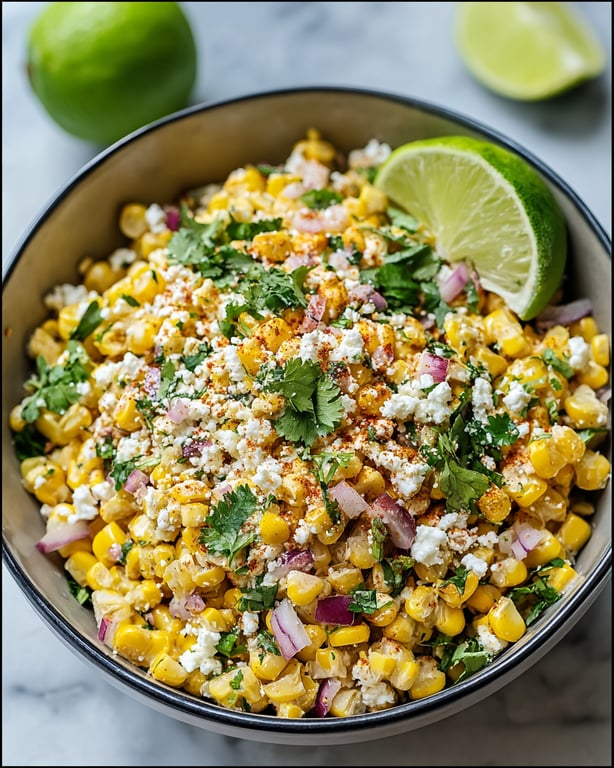 Mexican Street Corn Salad (Easy, Serves 6)