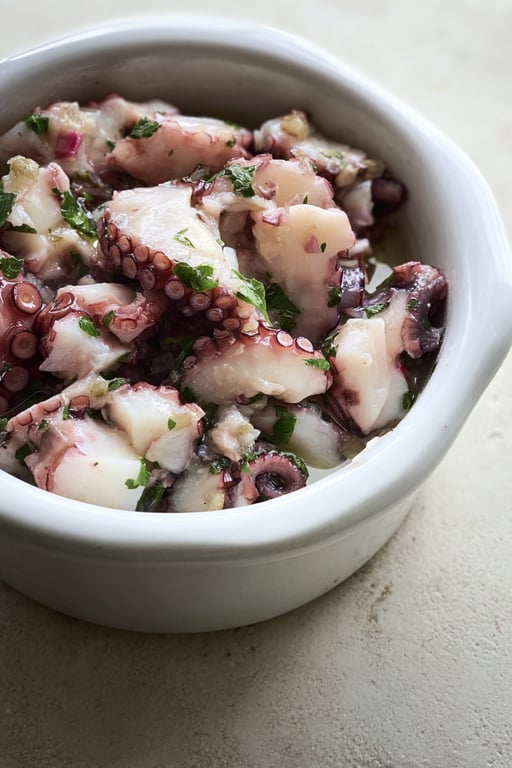 Marinated Octopus Salad (Serves 8)
