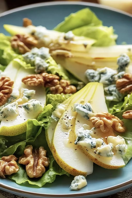 Pear and Blue Cheese Salad Recipe – Fresh and Healthy