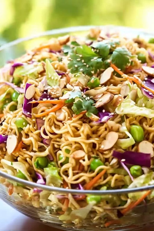 Crunchy Asian Ramen Noodle Salad (Easy 20 Minutes)