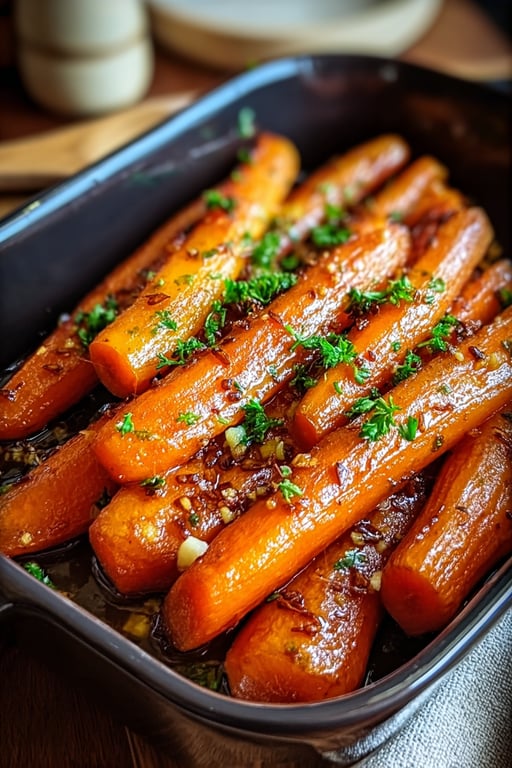 Maple Dijon Roasted Carrots – Easy Caramelized Side