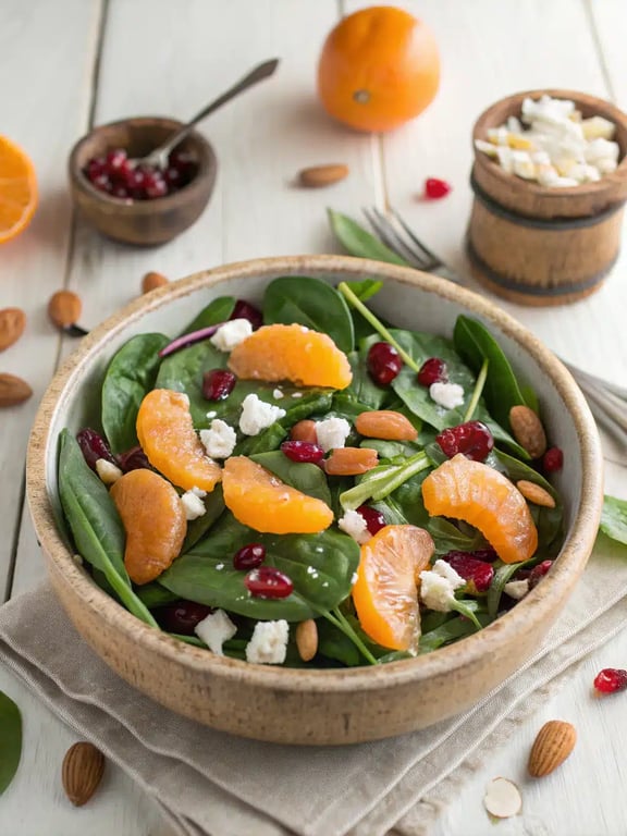 Best Spinach Mandarin Salad with Irresistible Flavor