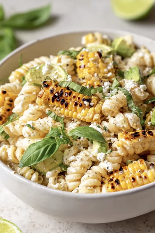 Street Corn Pasta Salad Recipe – Fresh and Healthy