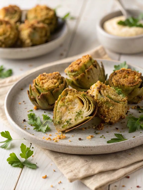 Genius crunchy artichoke hearts for summer nostalgia