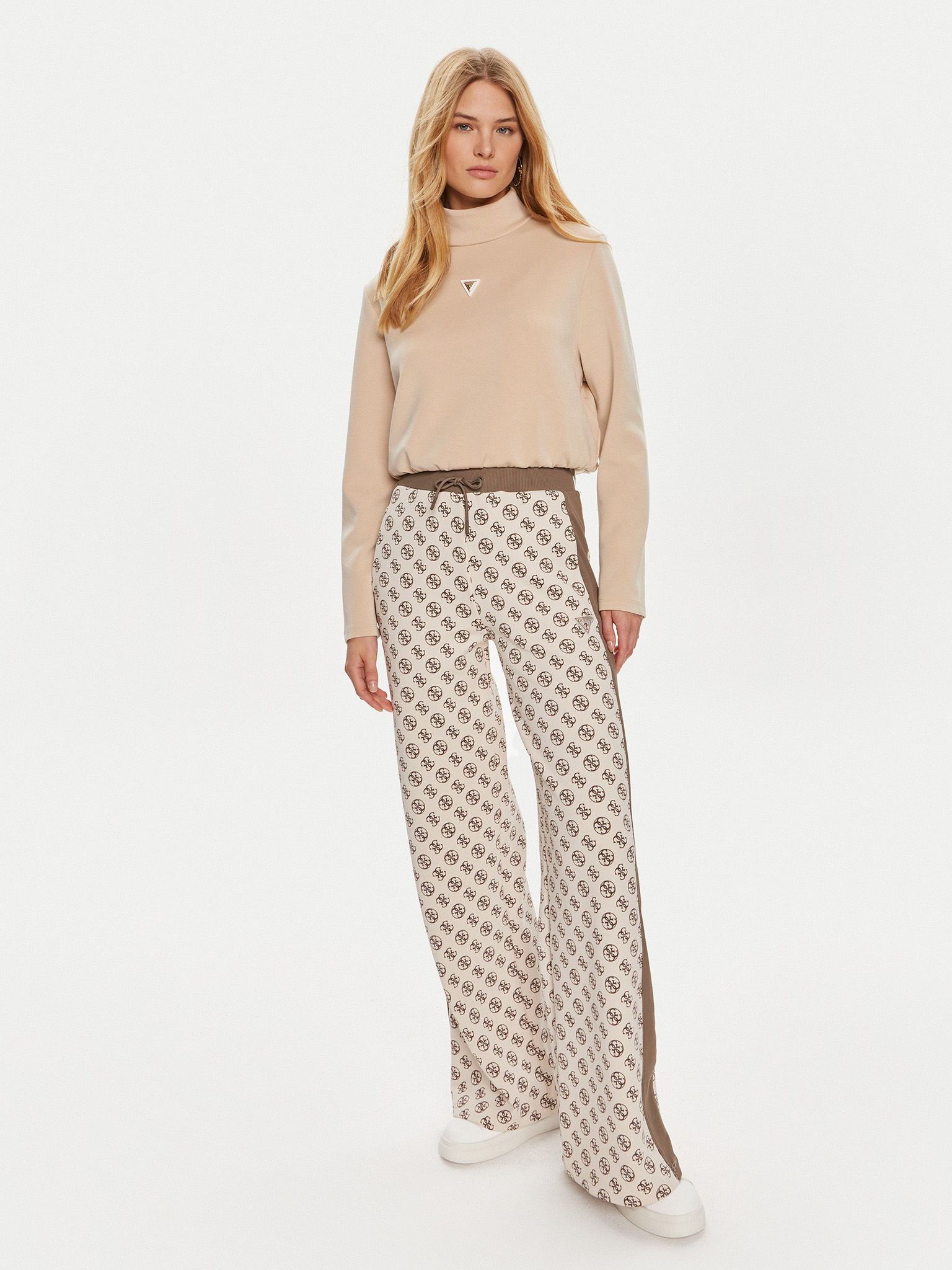 GUESS Olympe V4YQ05 KCAY2 Beżowy