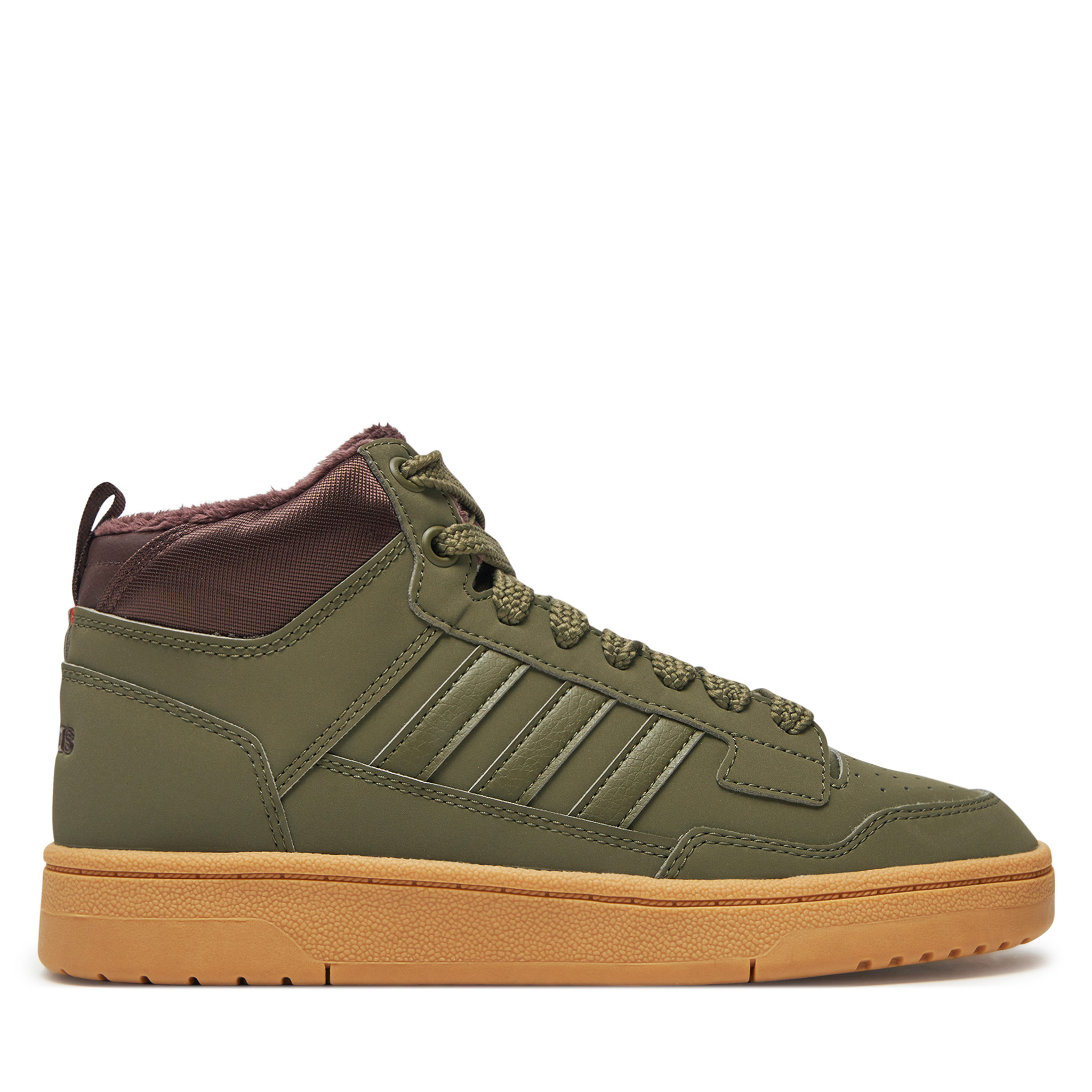 adidas Sportswear Rapid Court Mid Winterized JR2813 Zielony