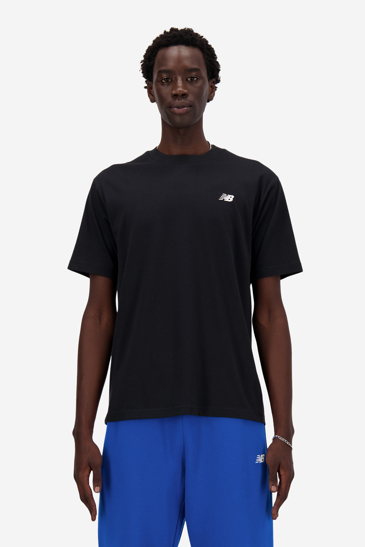T-shirt NEW BALANCE MT41509BK Czarny