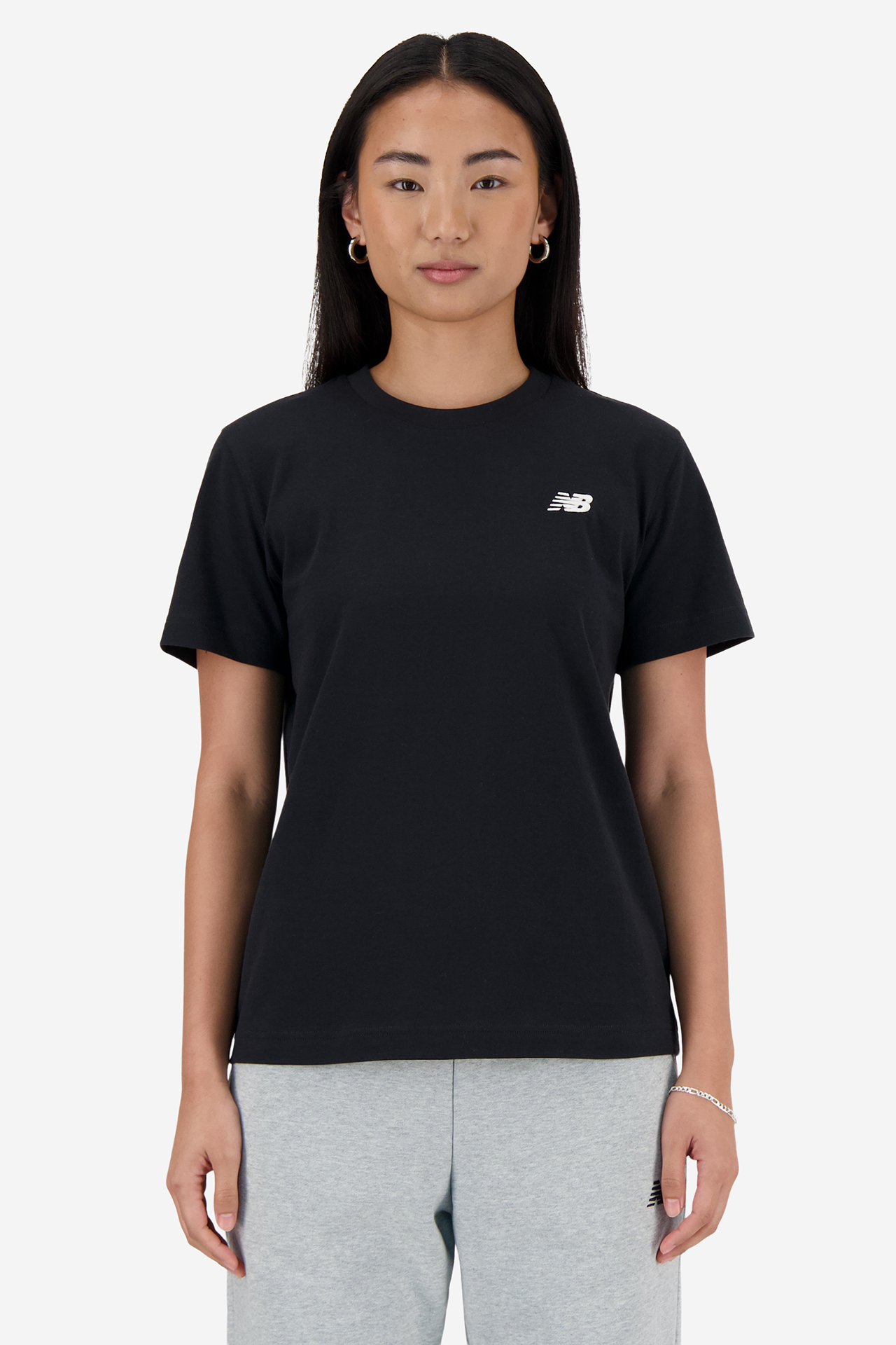 T-shirt NEW BALANCE WT41509BK Czarny
