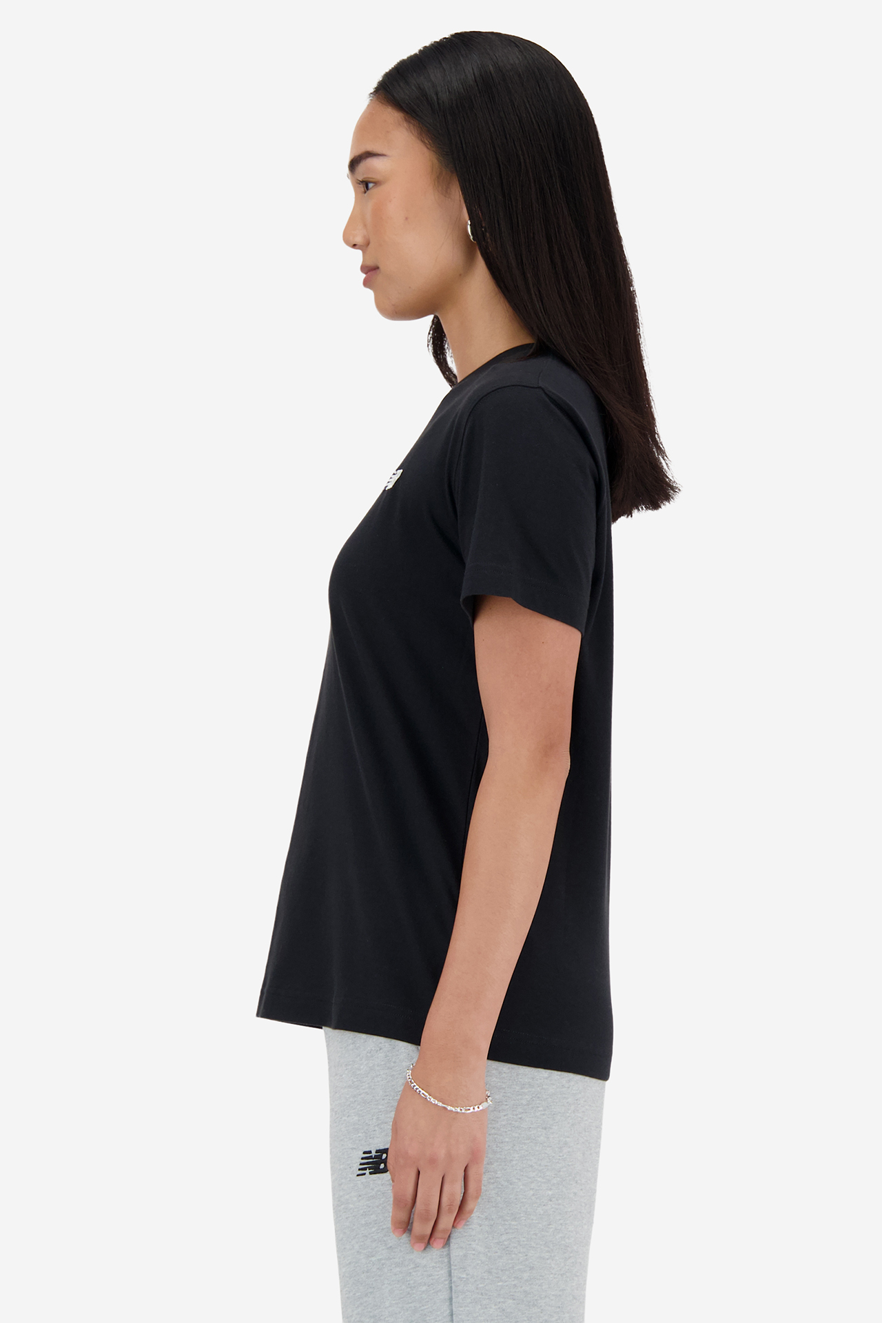 T-shirt NEW BALANCE WT41509BK Czarny