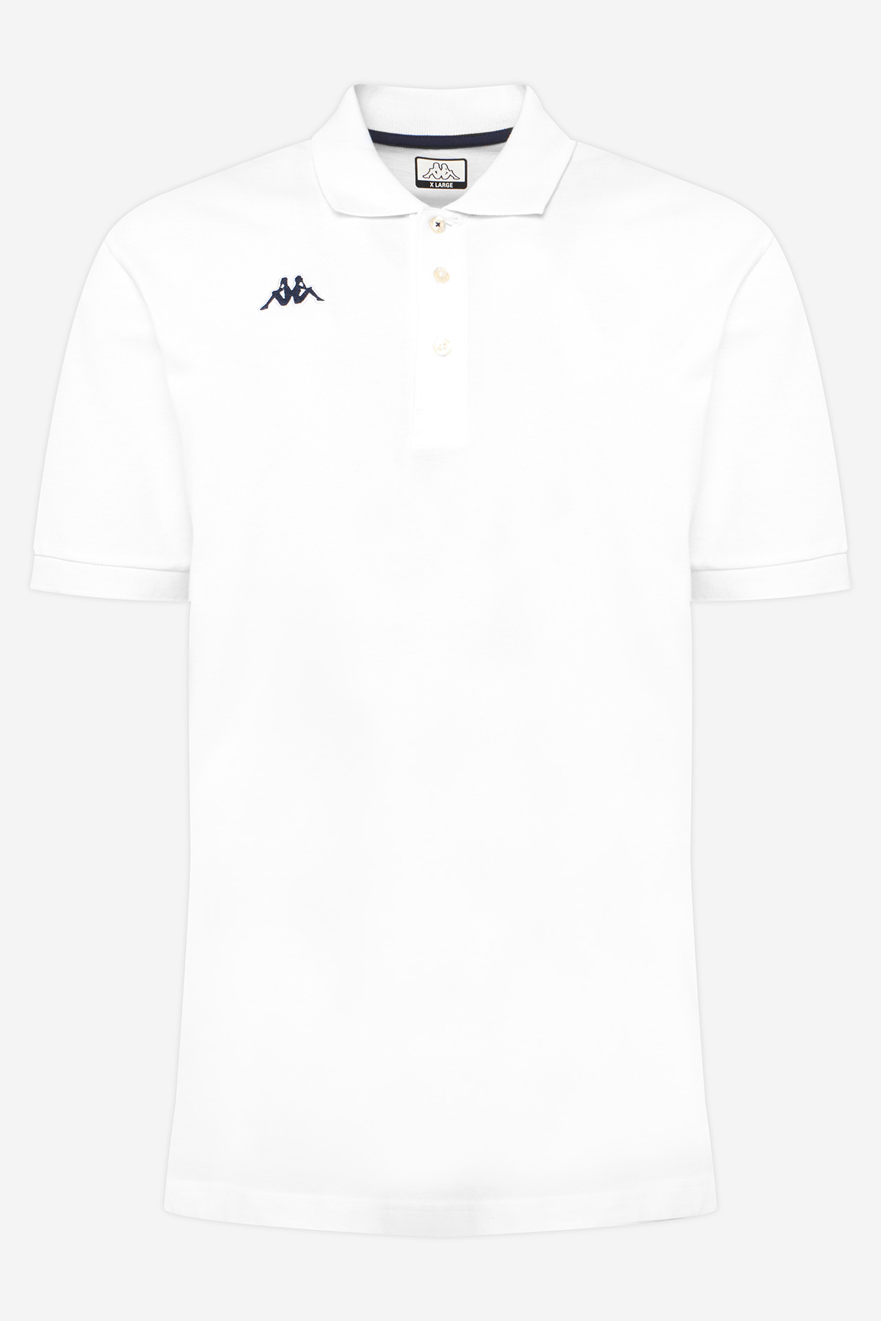 Koszulka polo KAPPA 302DNT0-001 Biały