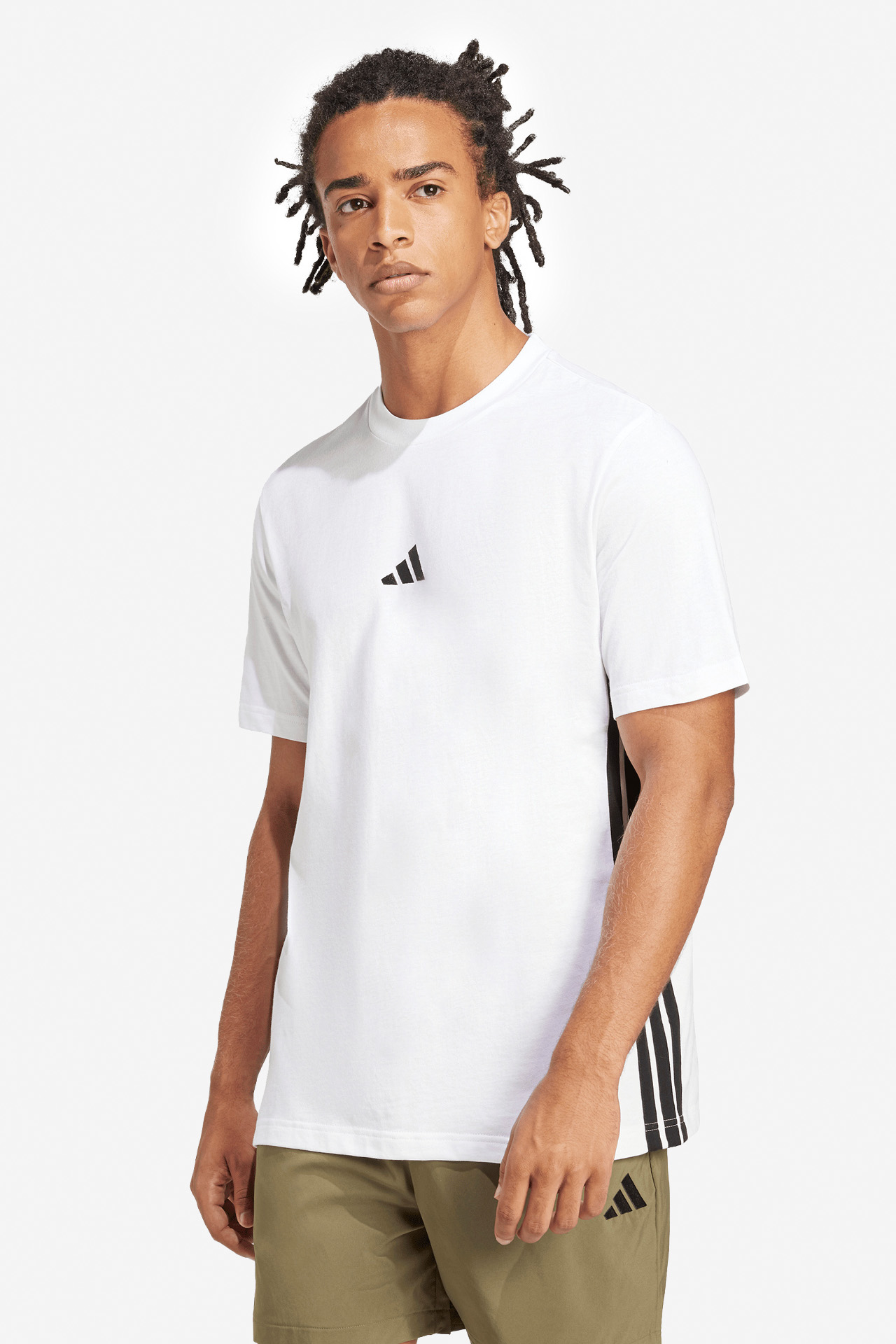 T-shirt adidas JE6388 Biały