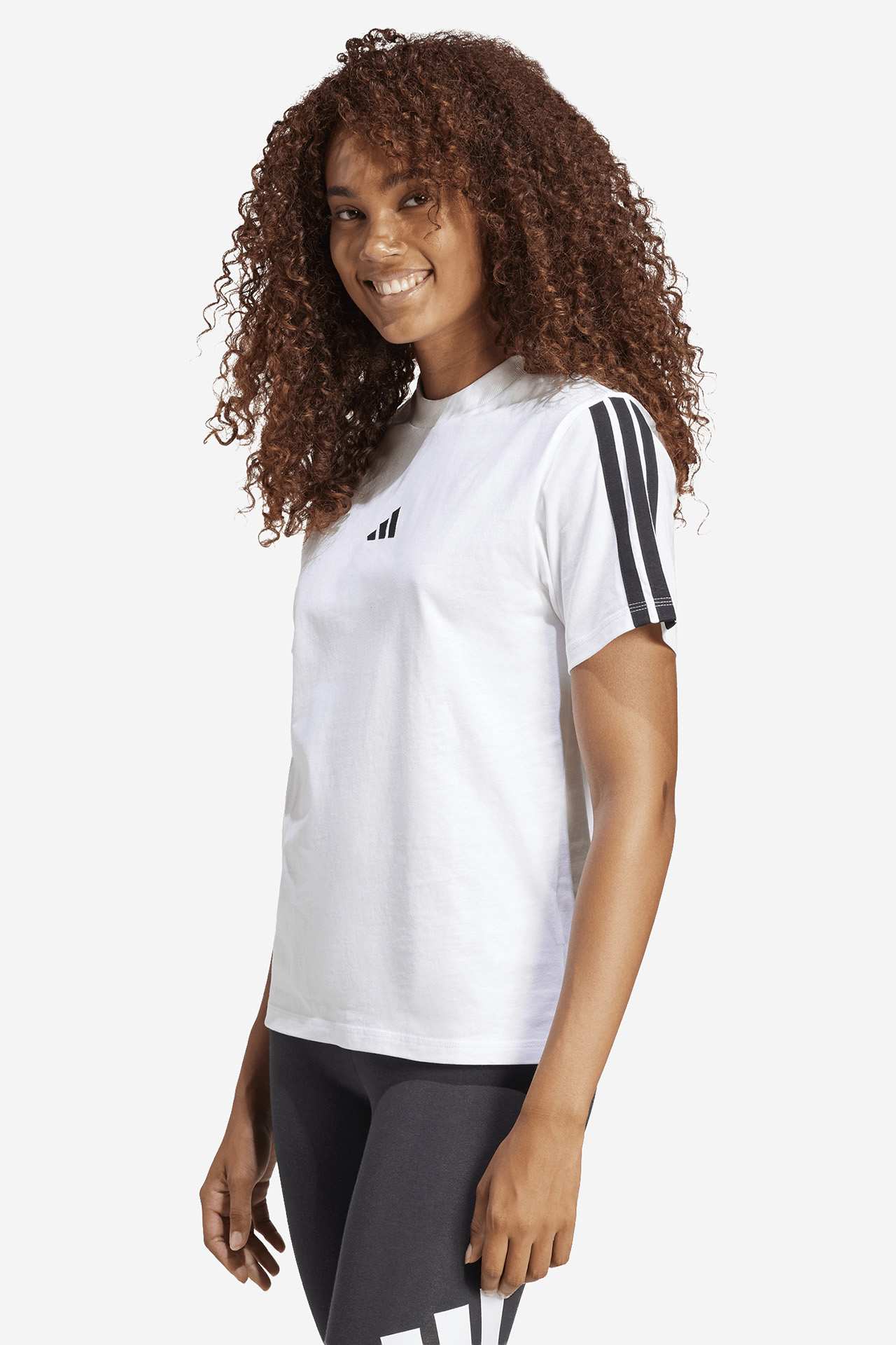 T-shirt adidas JM2394 Biały