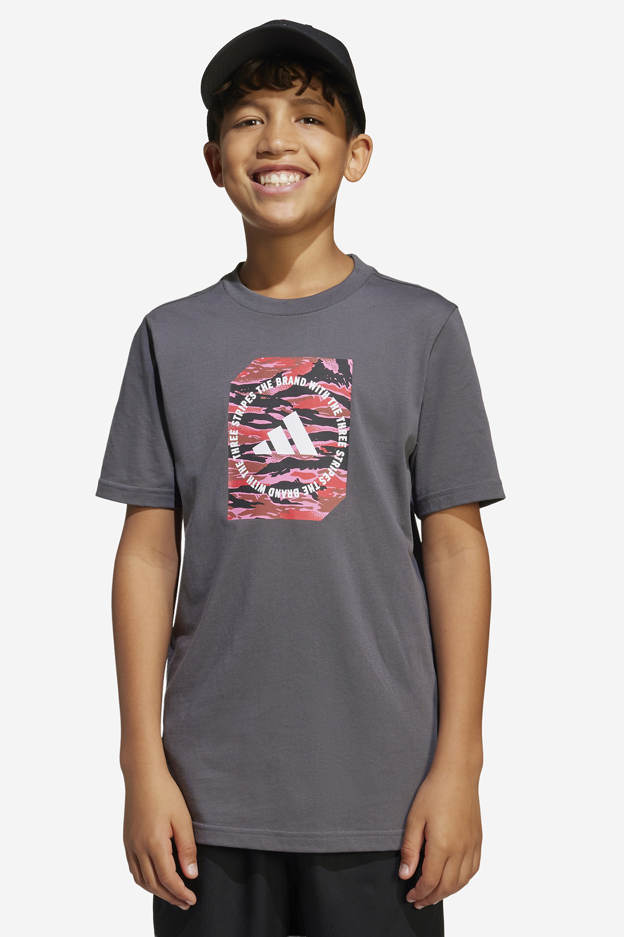 T-shirt adidas Sportswear JM8232 Szary ciemny