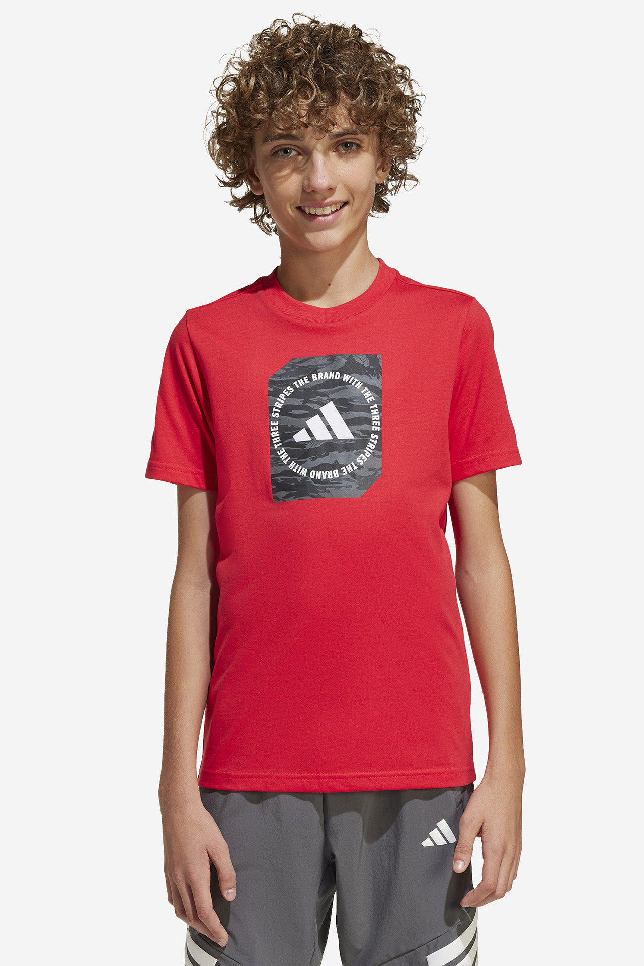 T-shirt adidas Sportswear JM8233 Czerwony