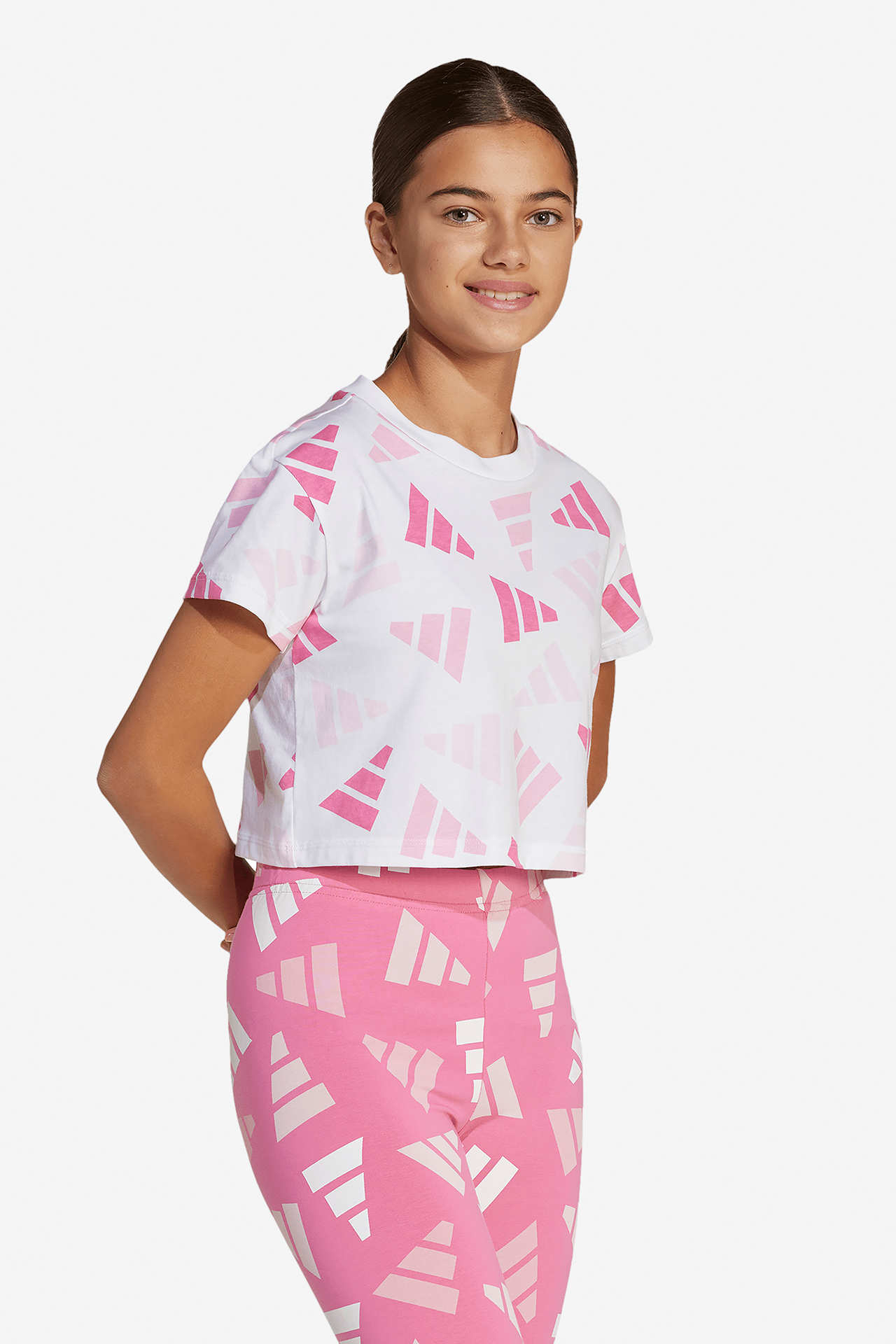 T-shirt adidas JC7710 Różowy