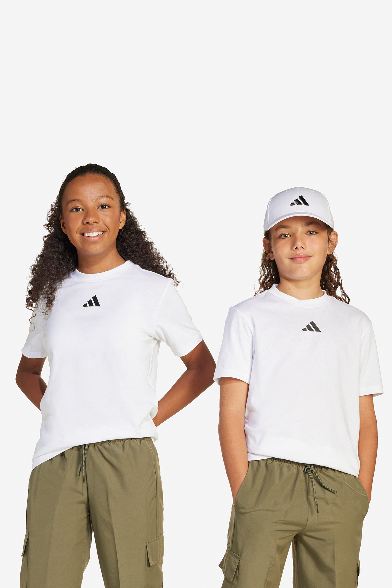 T-shirt adidas JC9774 Biały