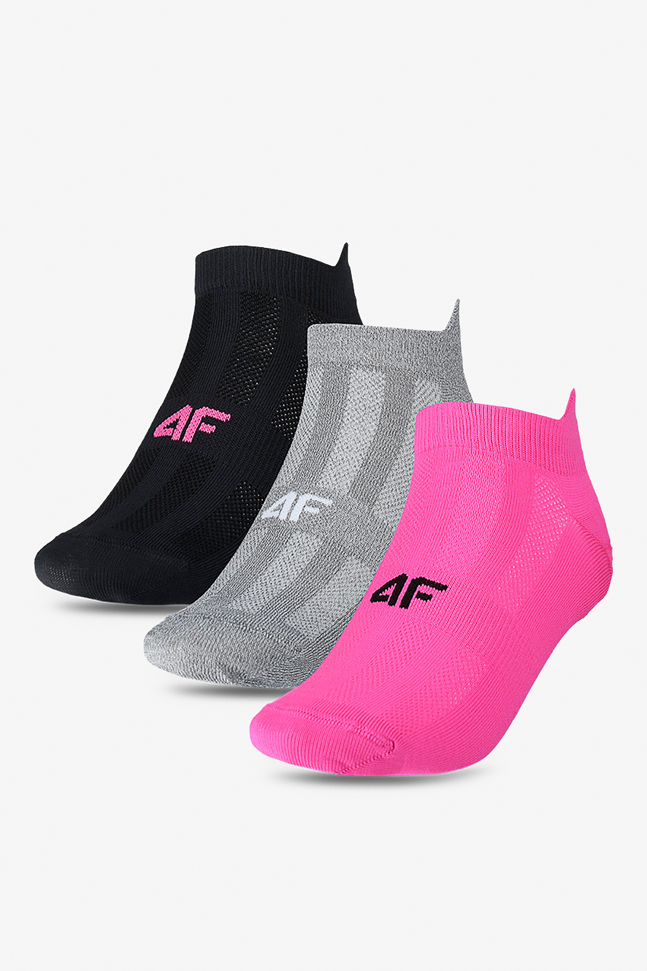 Skarpetki damskie 4F 4FWMM00UFSOF202-92S Wielobarwny