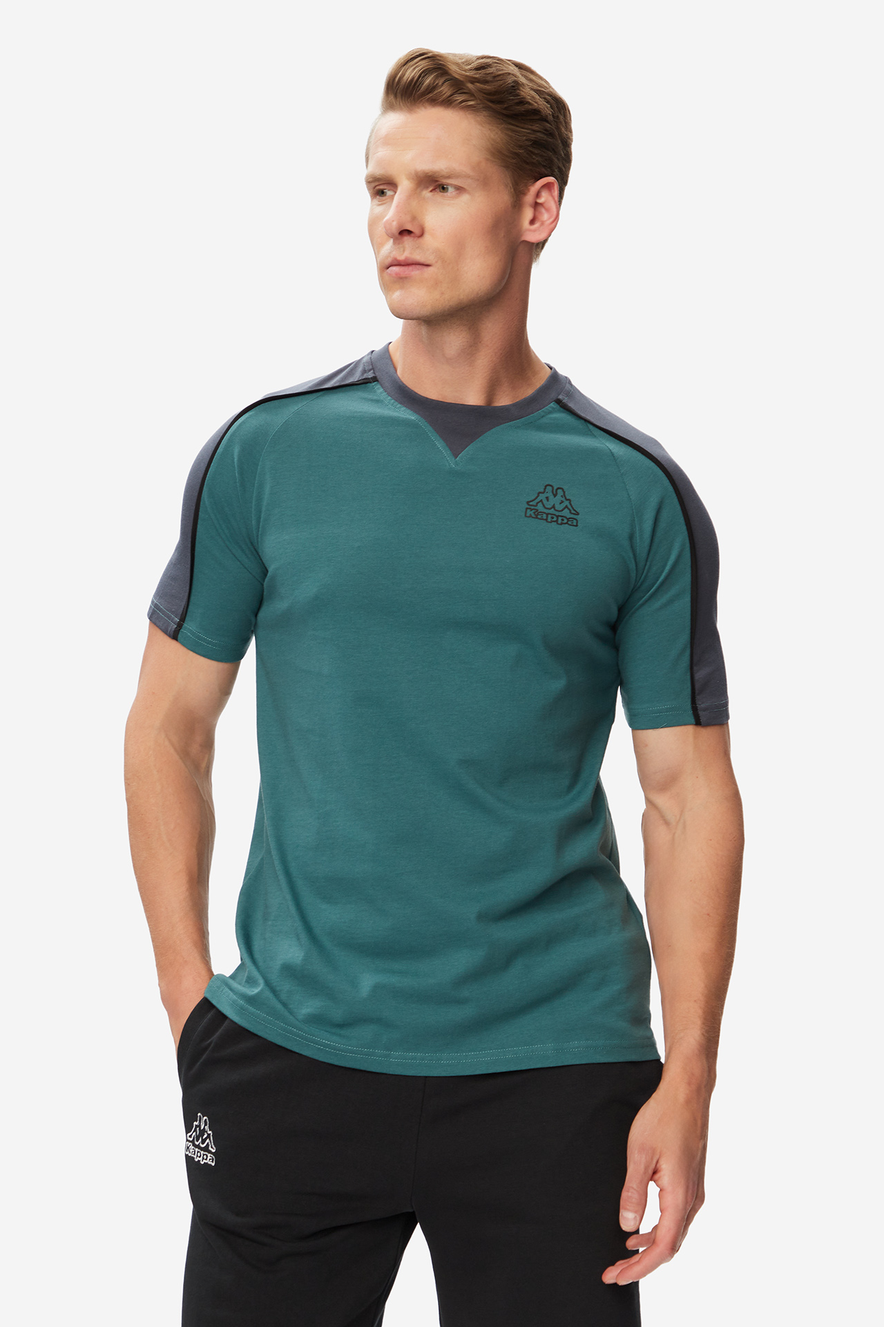 T-shirt KAPPA 37213LW-A05 Zielony
