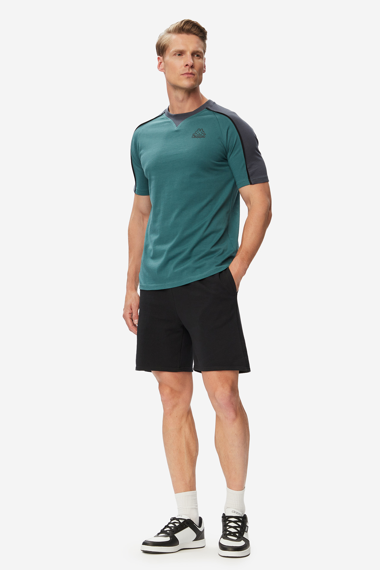 T-shirt KAPPA 37213LW-A05 Zielony