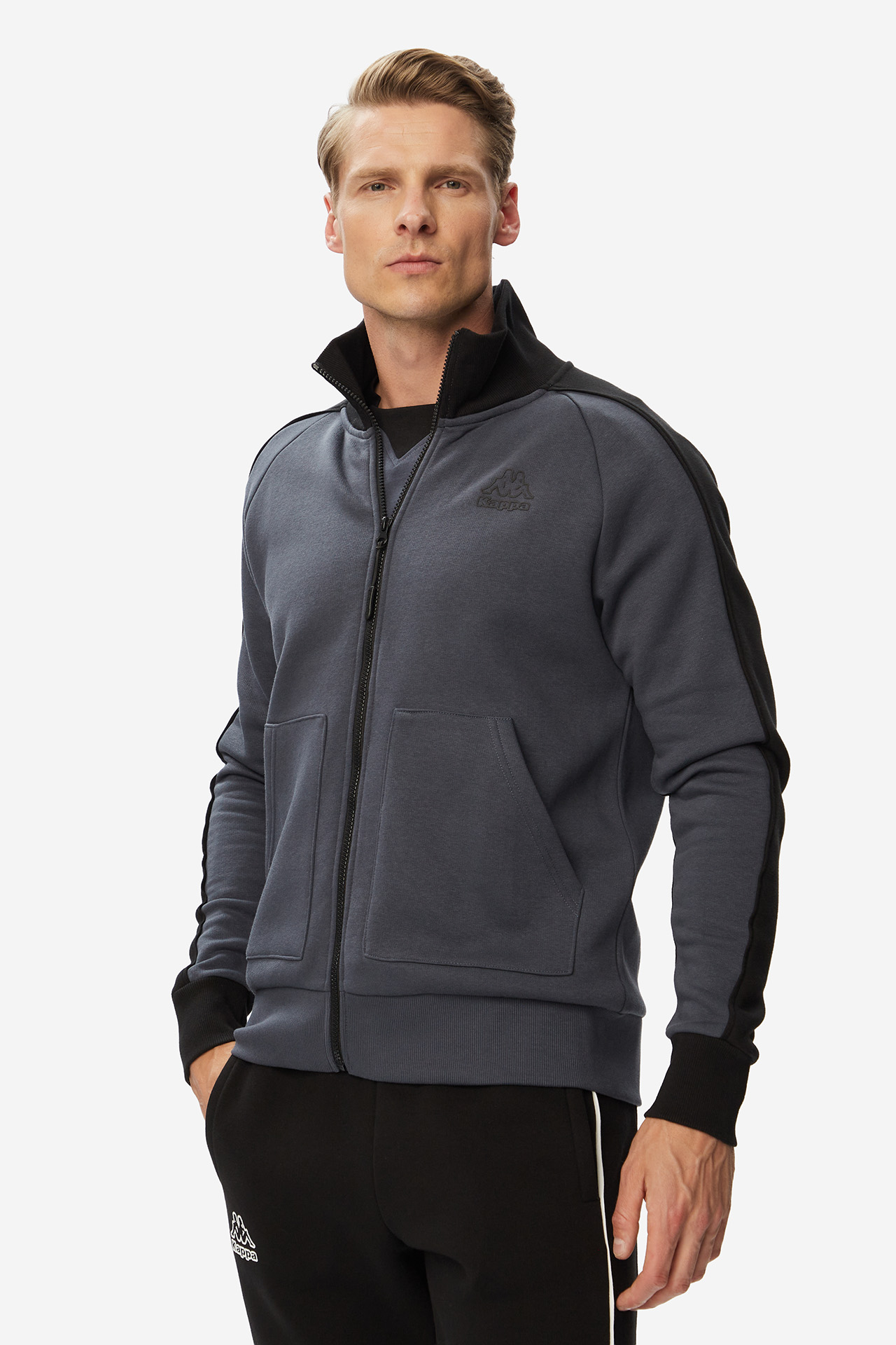 Bluza KAPPA 38224EW-A03 Szary ciemny