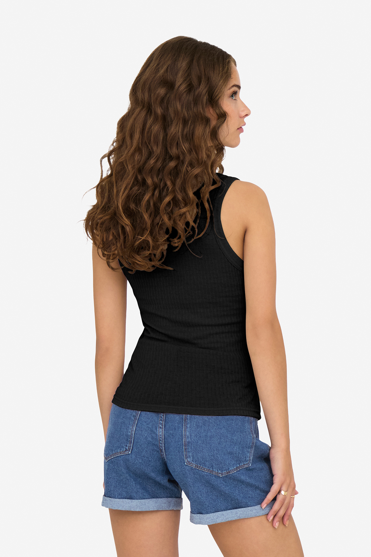T-shirt ONLY 15351042-BLACK Czarny