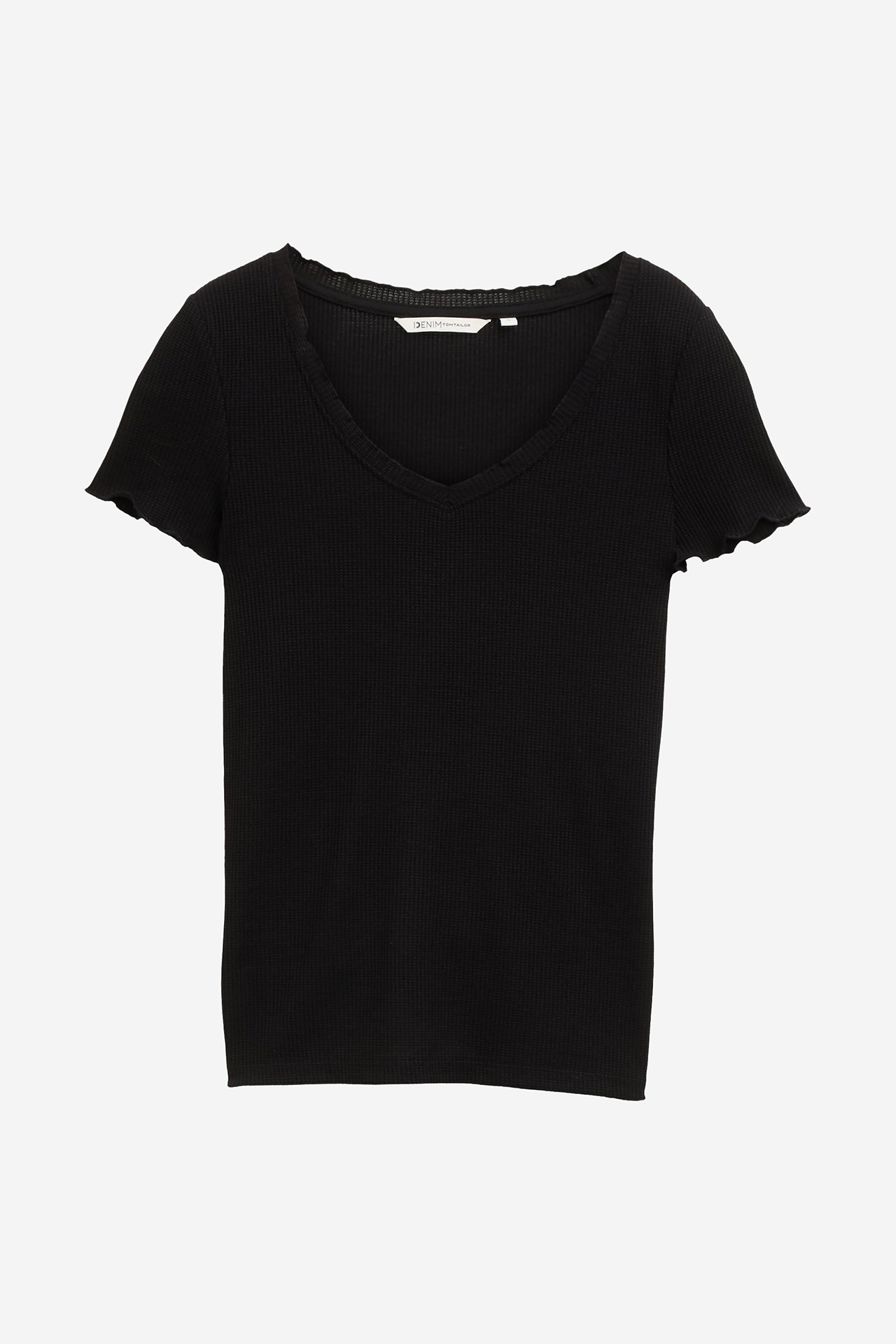 T-shirt TOM TAILOR 1046618-14482 Czarny
