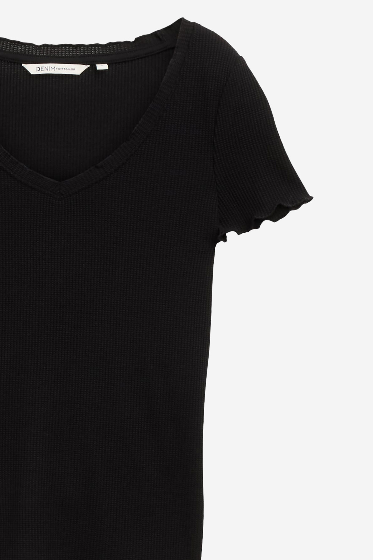 T-shirt TOM TAILOR 1046618-14482 Czarny
