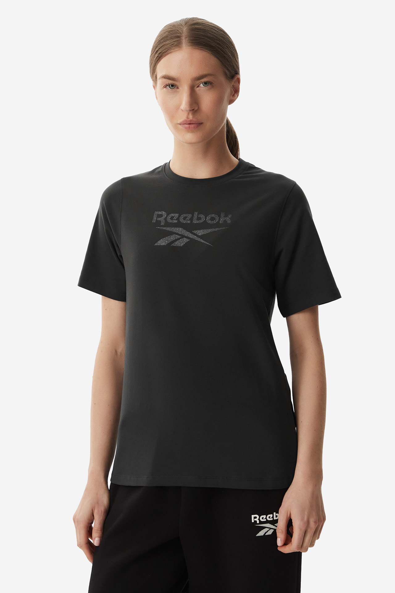 T-shirt REEBOK RK25273CCW-100020 Czarny