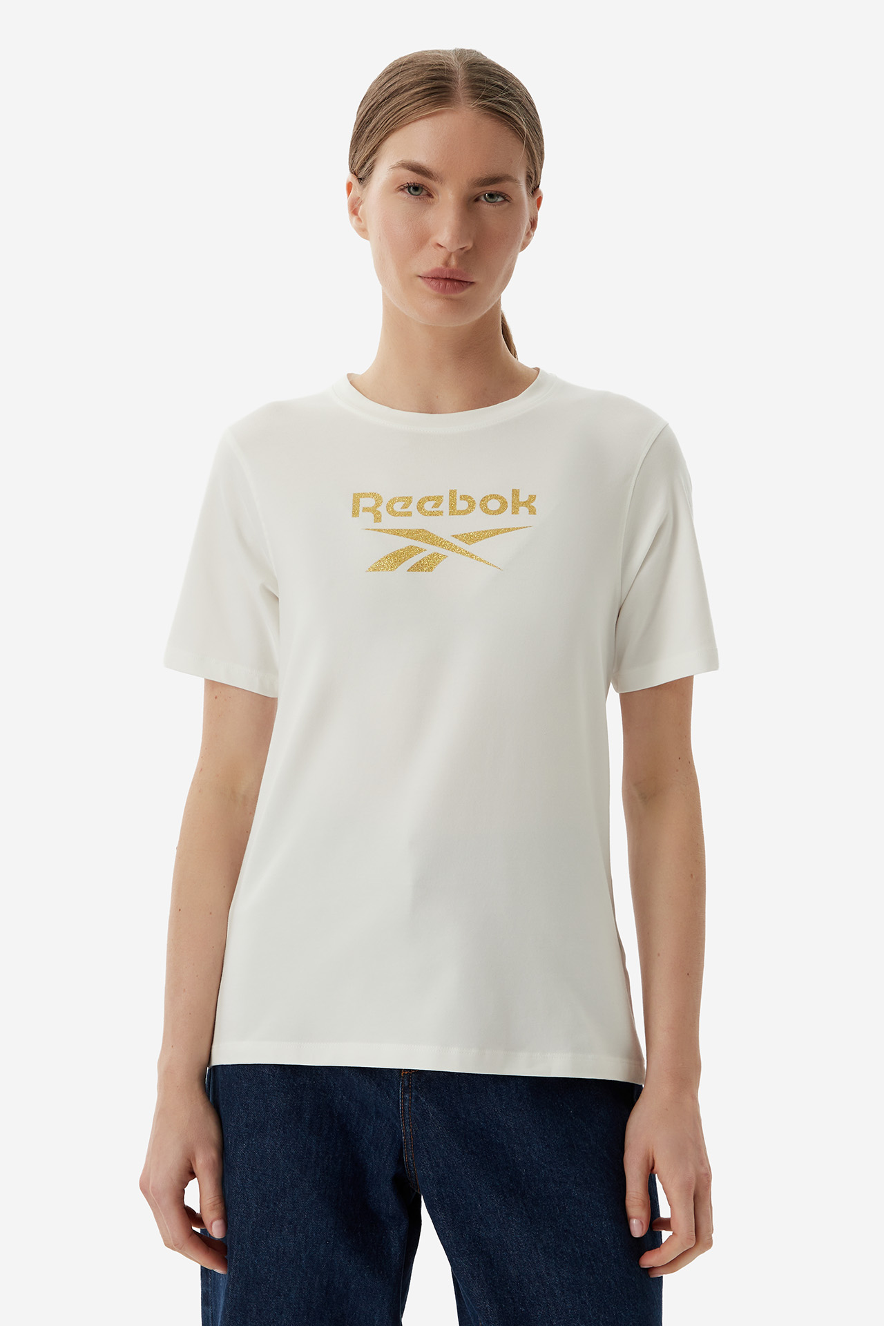T-shirt REEBOK RK25273CCW-100077 Biały