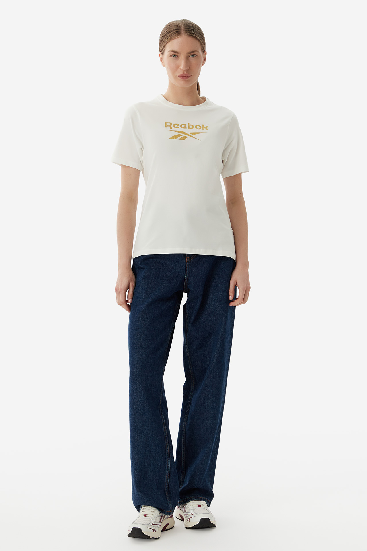 T-shirt REEBOK RK25273CCW-100077 Biały