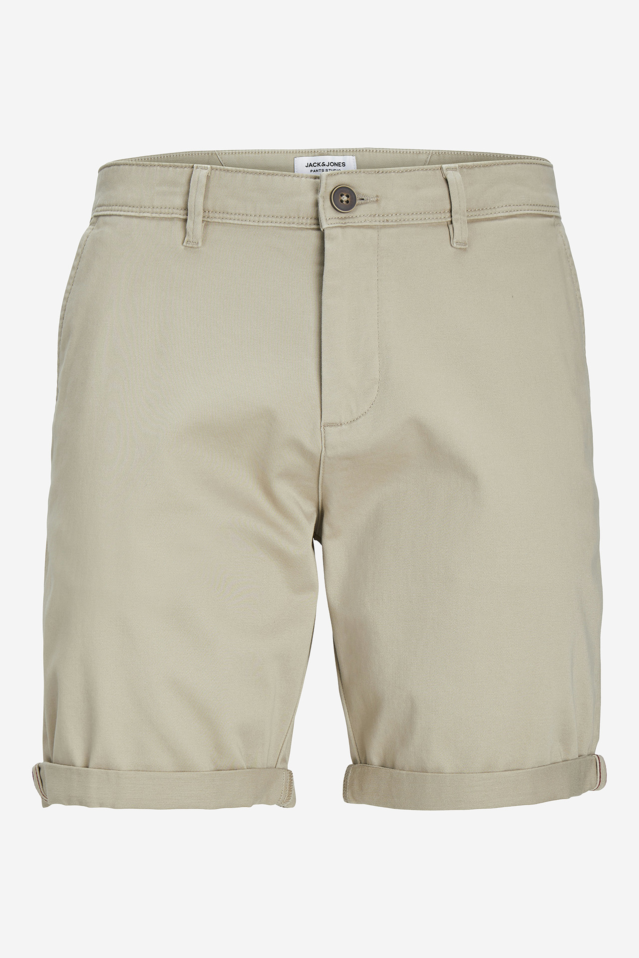 Spodenki JACK&JONES 12165604-CROCKERY Beżowy
