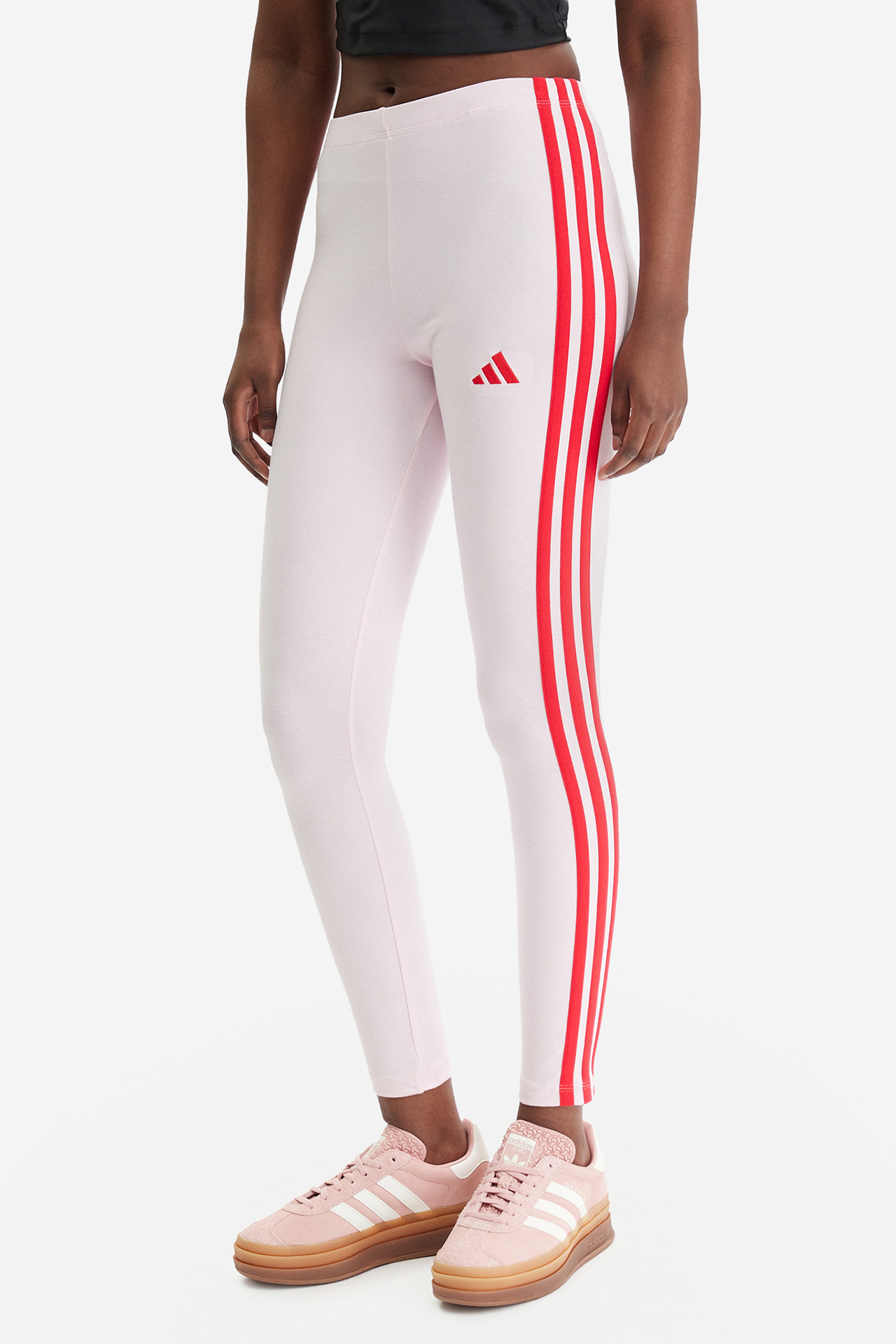 Legginsy adidas Sportswear Essentials 3-Stripes KC5180 Różowy
