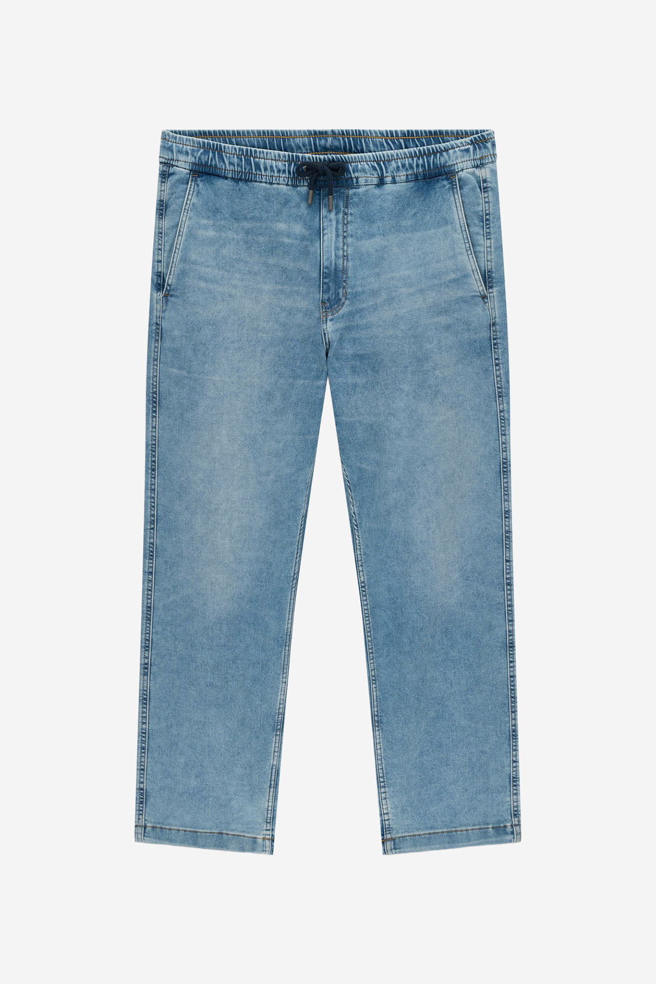 Spodnie GUESS M6GA0ID8001-GCLS Niebieski