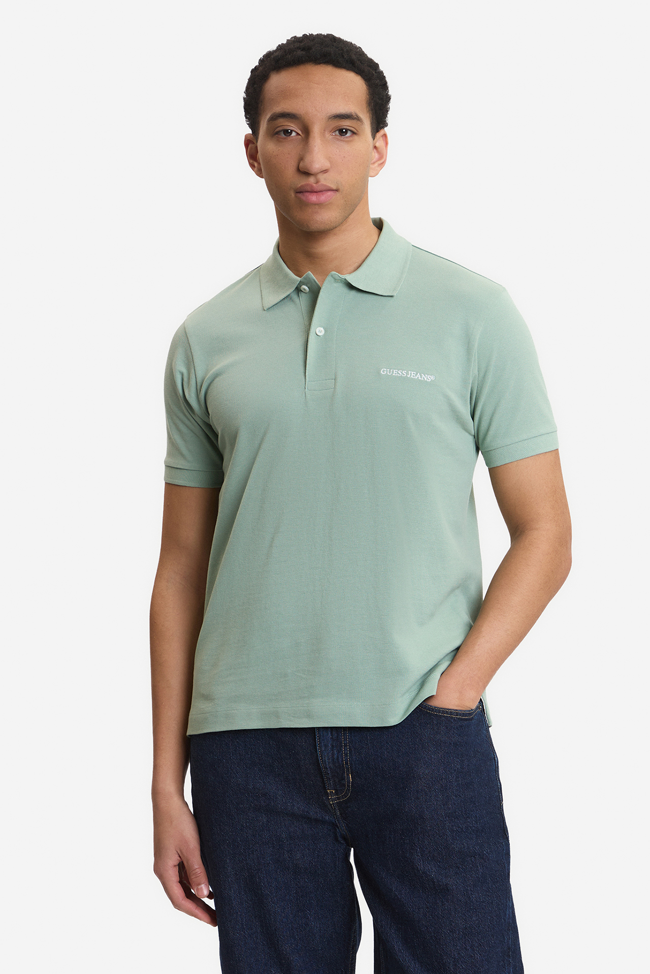 Koszulka polo GUESS M4BP29KCJV1-G8FR 