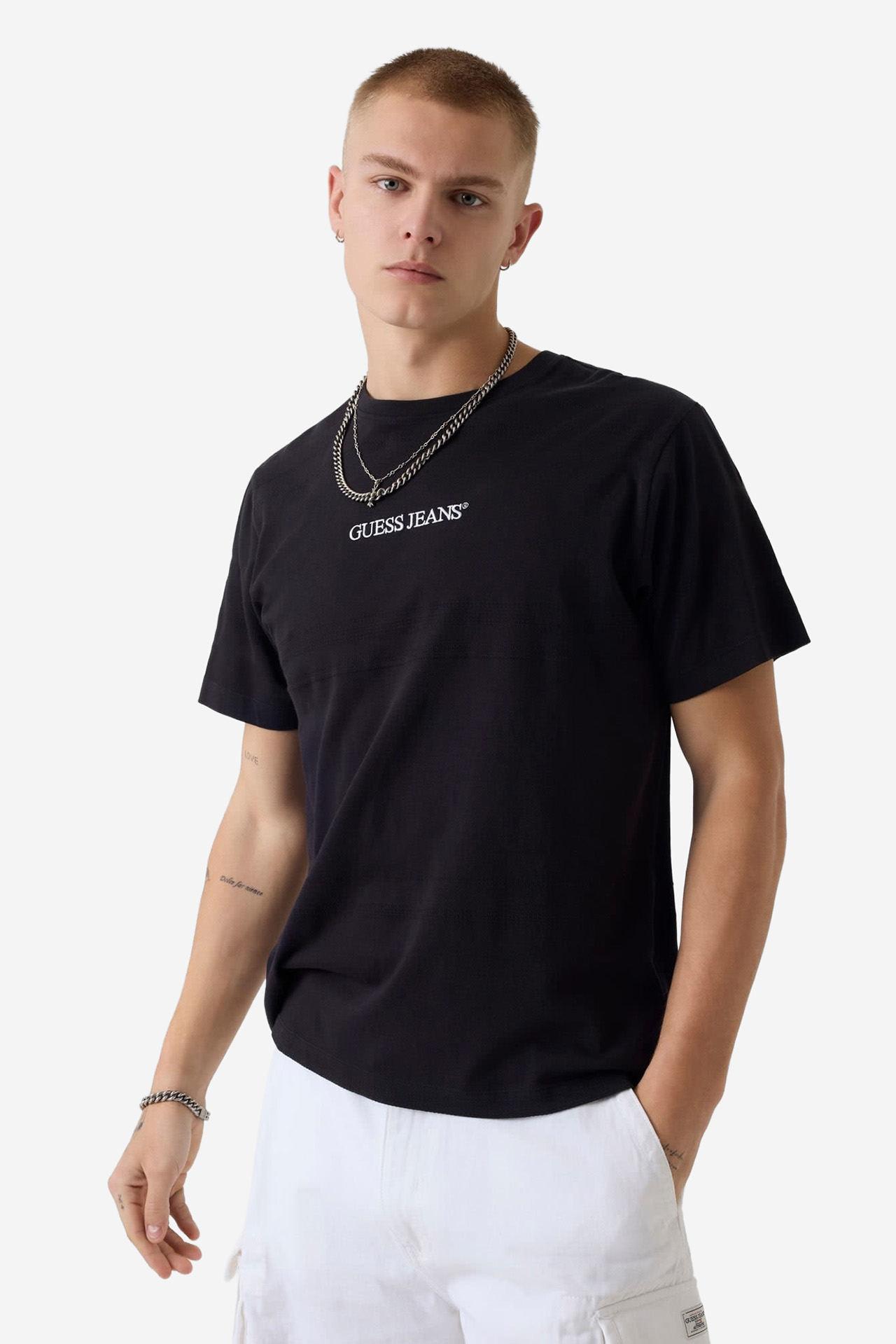 T-shirt GUESS M6GIZ3KE942-JTMU Czarny