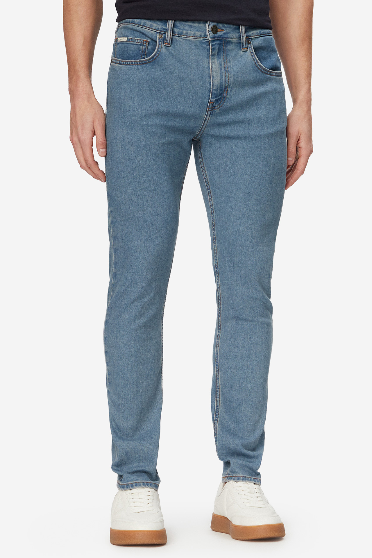 Spodnie GUESS M6RA0FD6324-GCCL Niebieski jasny