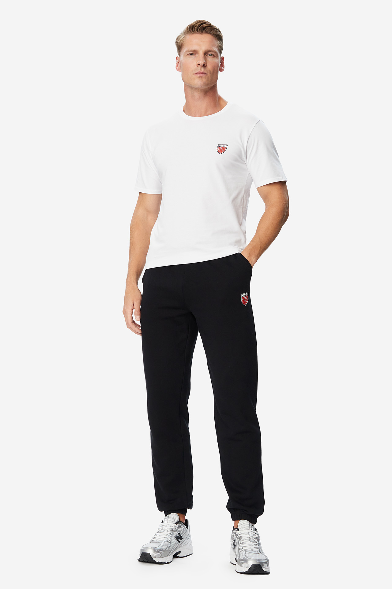 T-shirt PROSTO KL252MTEE1181 Biały