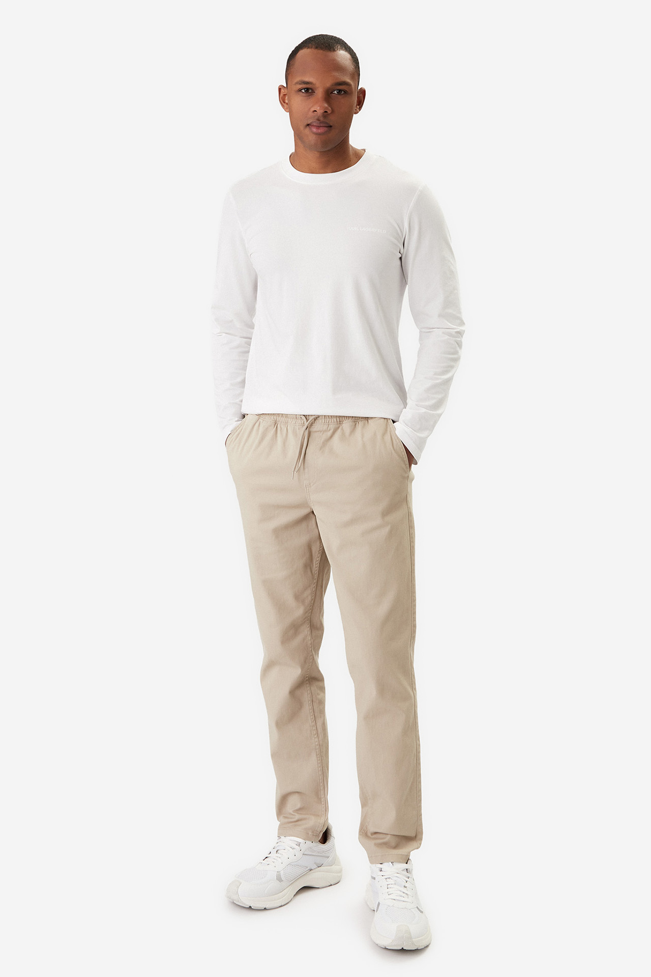 Spodnie sportowe JACK&JONES Stace Dylan 12288472 Brązowy