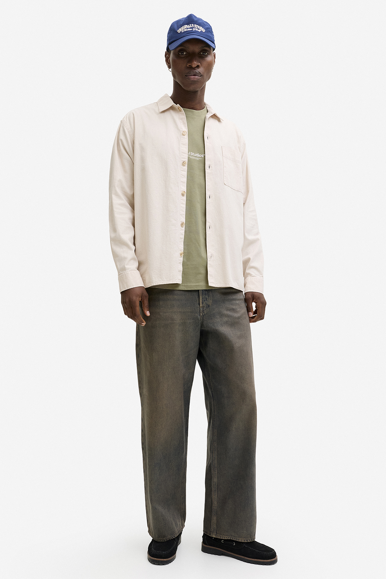 JACK & JONES 12278787-VETIVER MIX